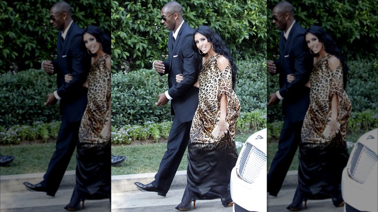 Kobe et Vanessa Bryant arrivent au mariage de Khloe