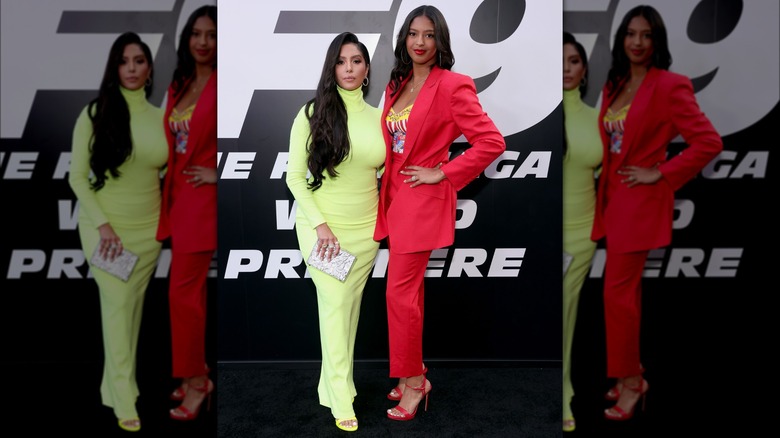 Vanessa et Natalia à l'avant-première de F9