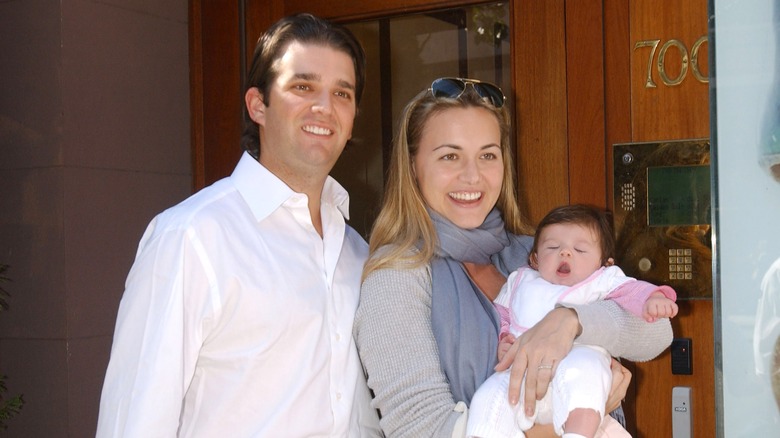 Donald Trump Jr. et Vanessa avec Kai