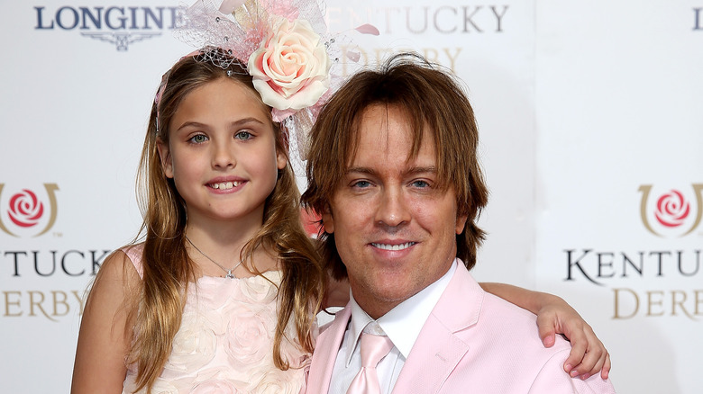 Dannielynn et Larry Birkhead au Kentucky Derby 2016