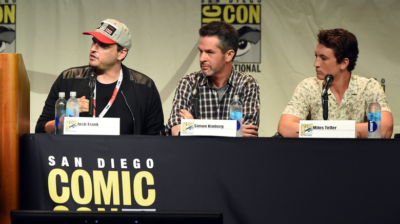 Josh Trank, Simon Kinberg et Miles Teller au Comic Con