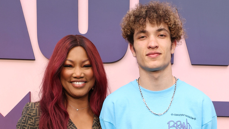 Garcelle Beauvais et Jaid Nilon souriants