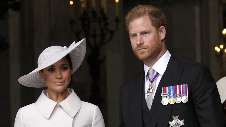 Meghan et Harry lors d'un événement