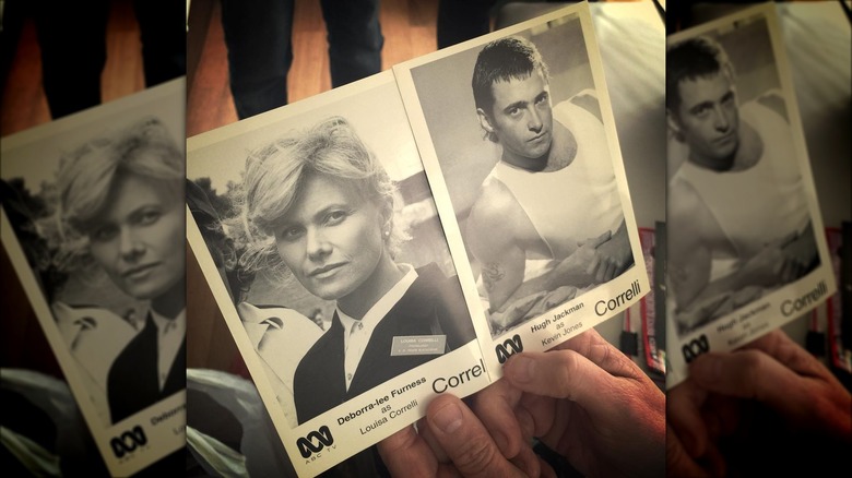 Portraits de Hugh et Deborra-Lee par Correlli