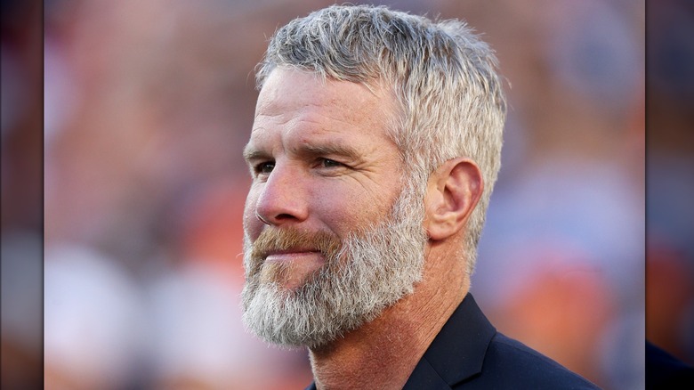 Brett Favre souriant