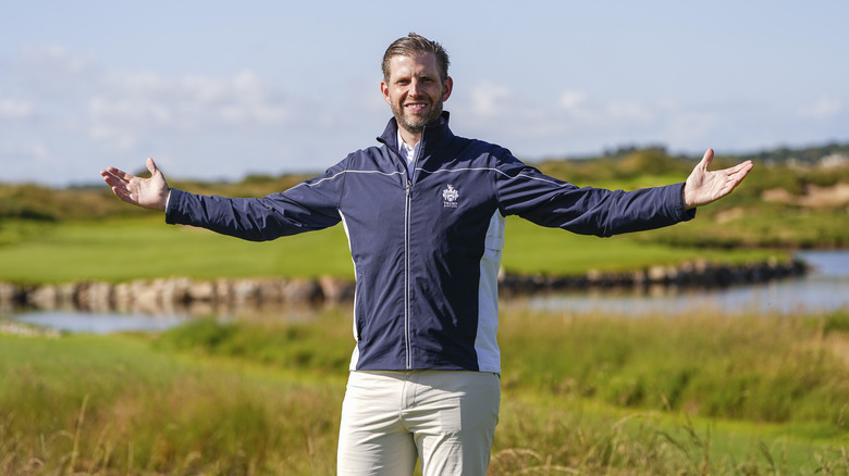 Eric Trump au Trump International Golf Links