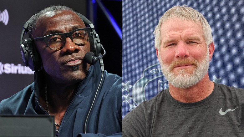 Brett Favre aux studios SiriusXM en 2022