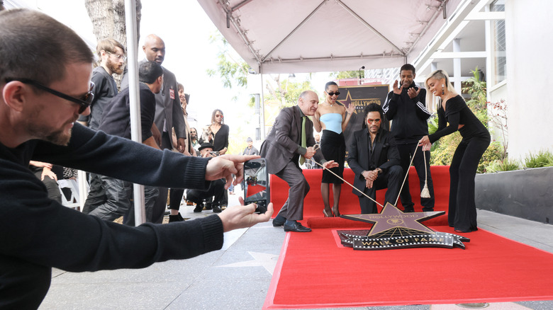 Tatum photographie l'étoile hollywoodienne de Lenny Kravitz