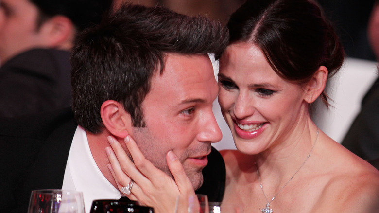 Ben Affleck et Jennifer Garner souriant