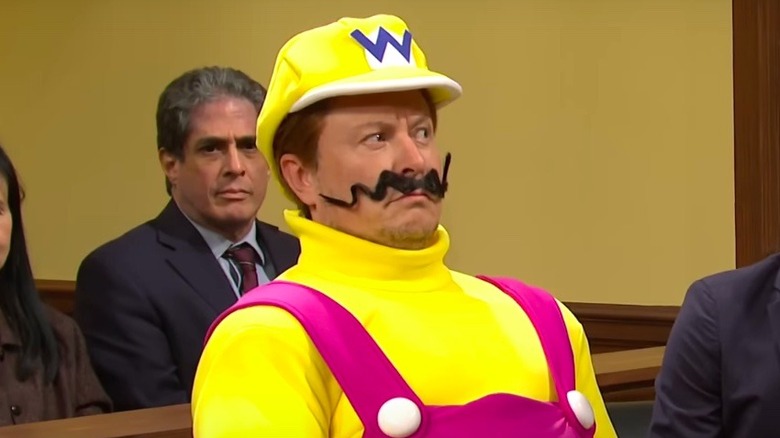 Elon Musk dans le rôle de Wario dans le sketch de Saturday Night Live