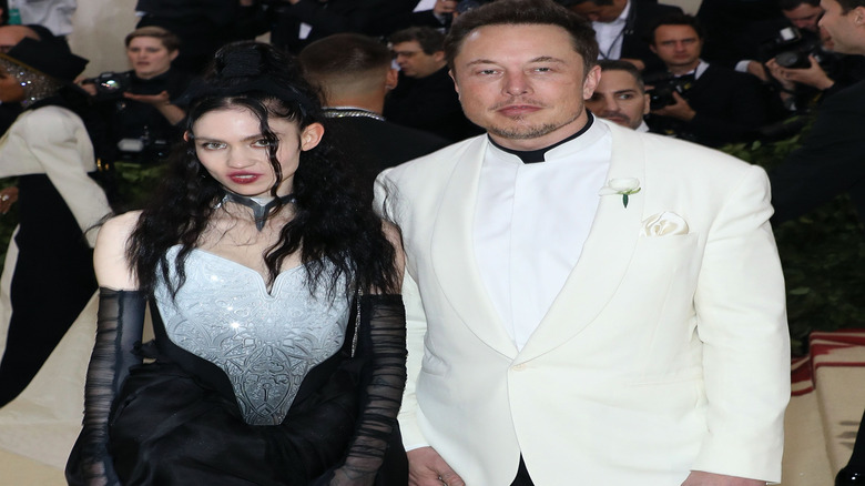 Grimes et Elon Musk au Met Gala