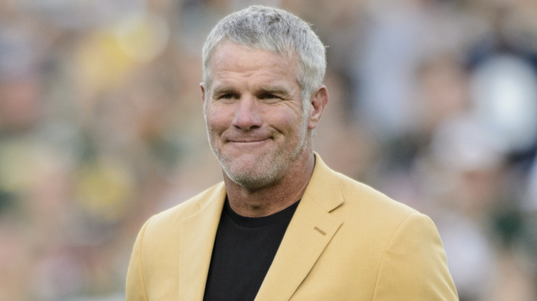 Veste jaune de Brett Favre