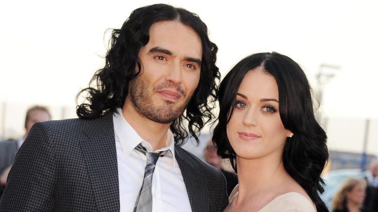 Katy Perry et Russell Brand assistent à la première de « Arthur »