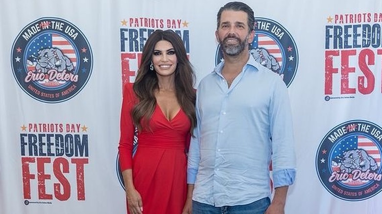 Kimberly Guilfoyle et Donald Trump Jr.