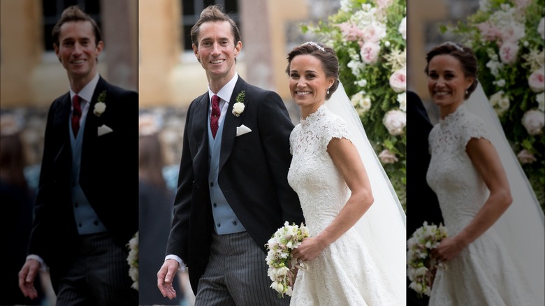 Pippa Middleton et James Matthews le jour de leur mariage