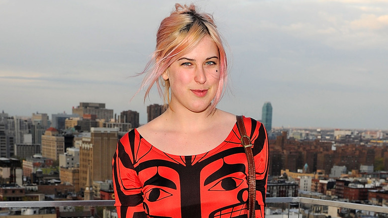 Scout Willis posant à New York en 2012