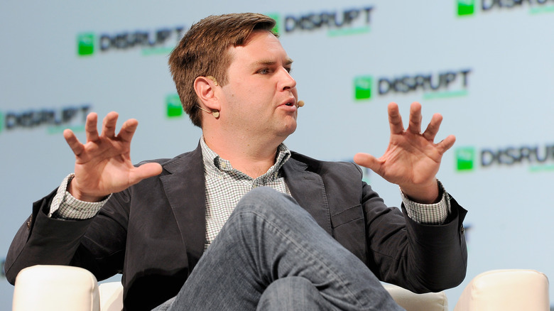 JD Vance s'exprimant lors d'un panel de capital-risque