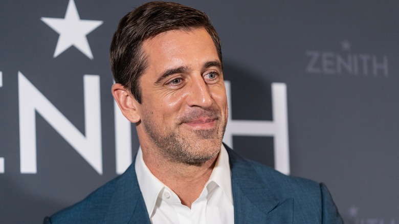 Aaron Rodgers souriant