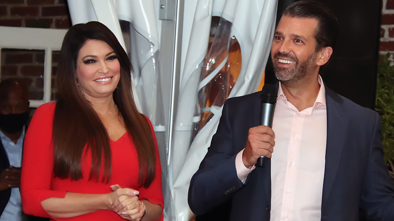 Kimberly Guilfoyle et Don Trump Jr.