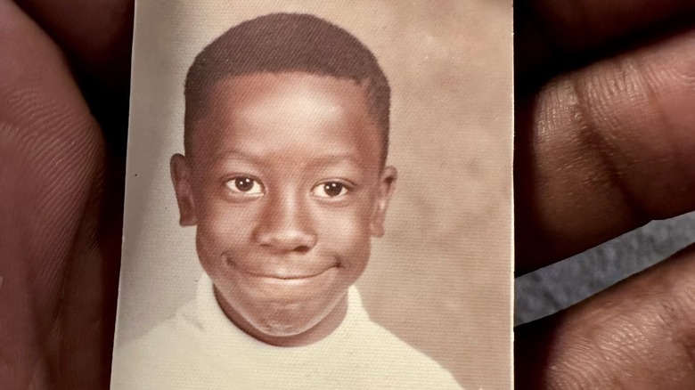 Photo de Shannon Sharpe enfant