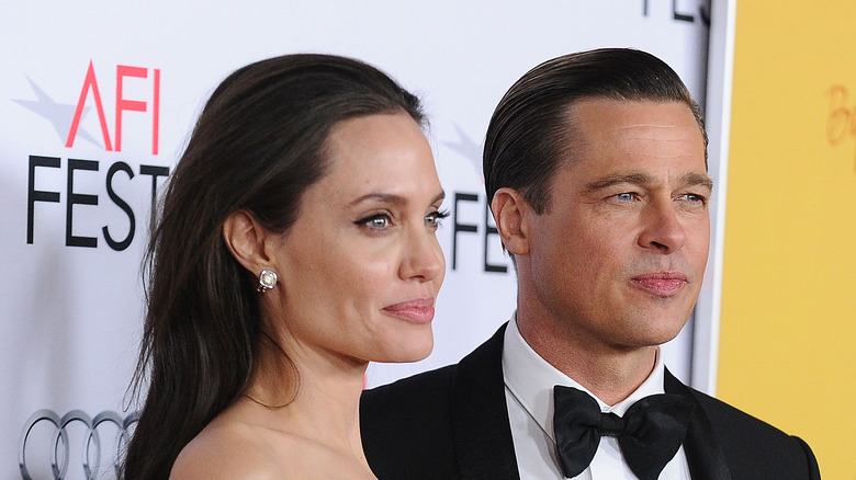 Angelina Jolie et Brad Pitt sur le tapis rouge de l'AFI Fest