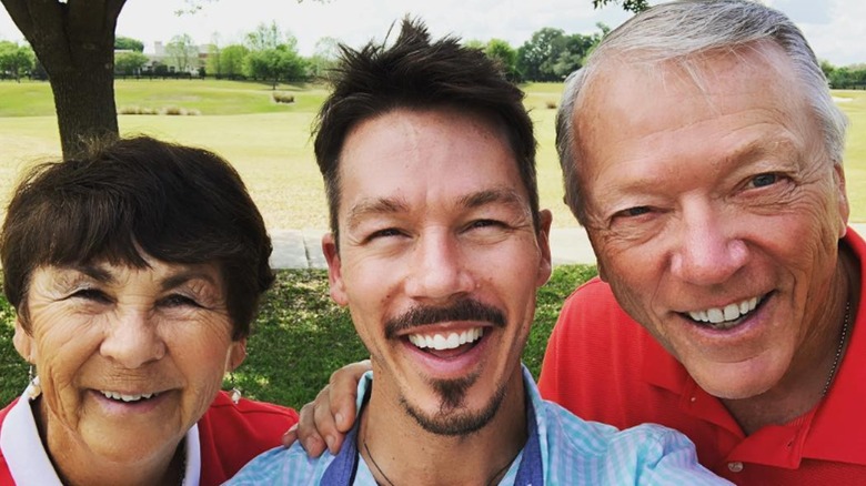 David Bromstad avec ses parents