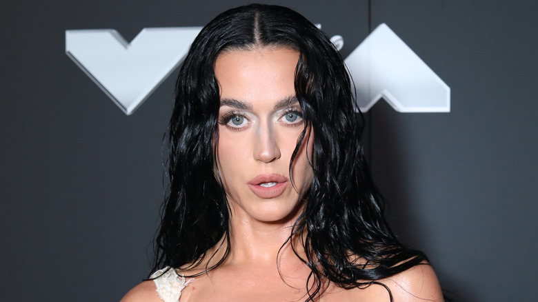 Katy Perry avec les cheveux mouillés