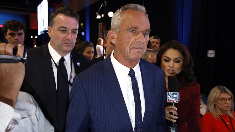 Robert F. Kennedy Jr. lors du débat présidentiel de 2024