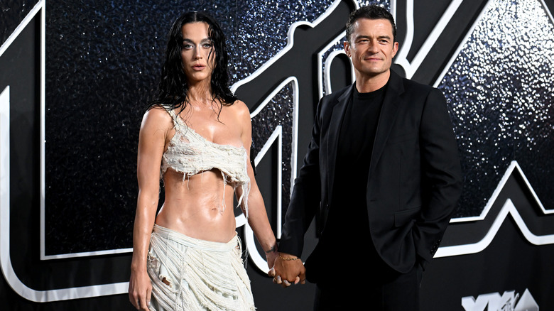 Katy Perry et Orlando Bloom posent