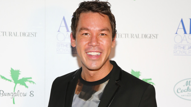 David Bromstad sur le tapis rouge