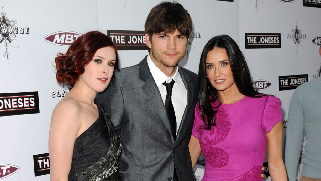 Rumer Willis a eu un problème avec le mariage de Demi Moore et Ashton Kutcher