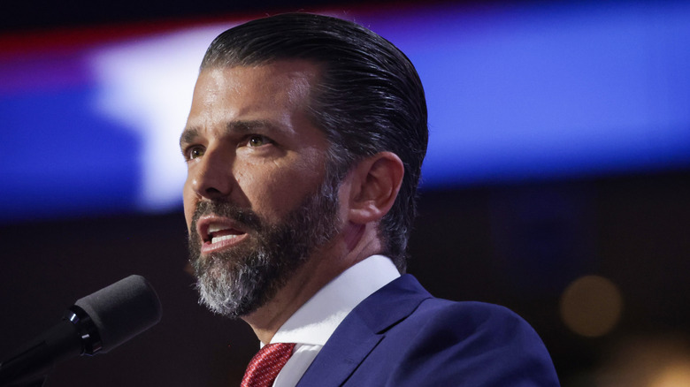 Donald Trump Jr. s'exprimant