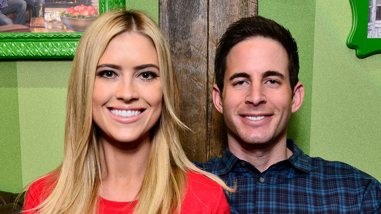 Christina et Tarek El Moussa souriants