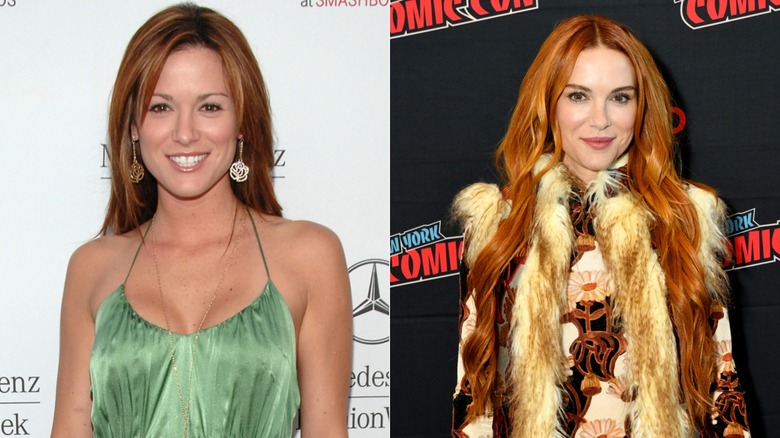 Danneel Ackles alors, à gauche, et maintenant, à droite