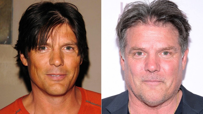 Paul Johansson alors, à gauche, et maintenant, à droite