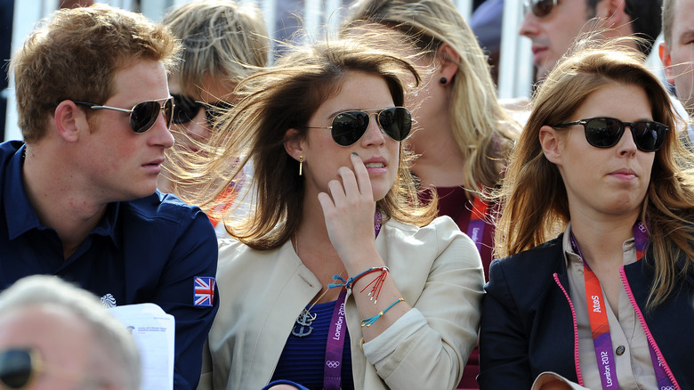 Prince Harry, Princesse Béatrice et Princesse Eugénie