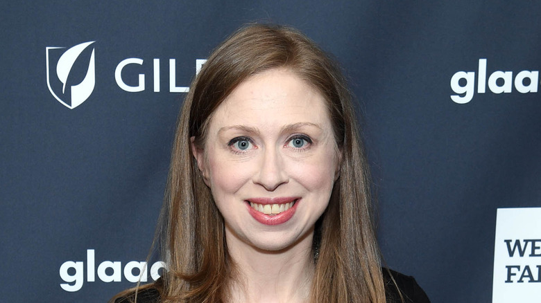 Chelsea Clinton sur le tapis rouge 