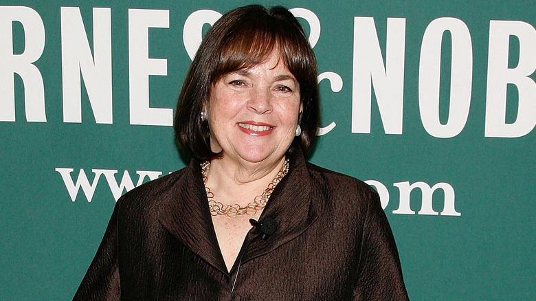 Ina Garten portant un collier en or