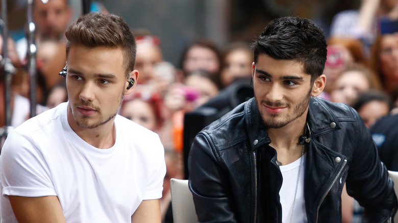 Liam Payne et Zayn Malik côte à côte