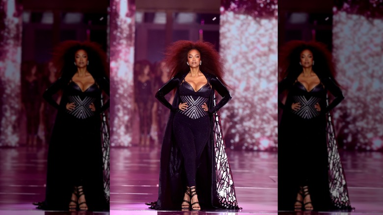 Tyra Banks sur le podium