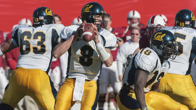 Aaron Rodgers joue pour l'UC Berkeley