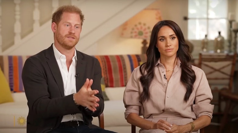 Prince Harry Meghan Markle CBS dimanche matin