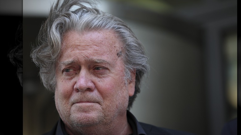 Steve Bannon cheveux gris chaume