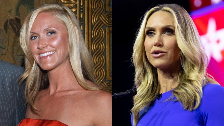 Lara Trump en 2008 et 2024