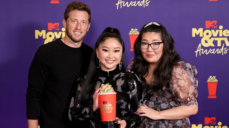 Matt Kaplan Lana Condor Jenny Han MTV Movie Awards