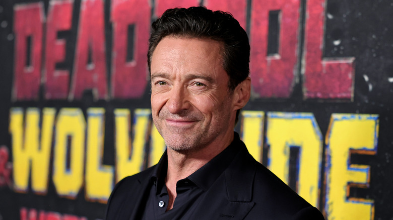 Chemise noire Hugh Jackman