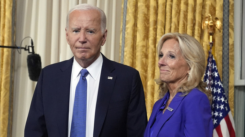 Joe et Jill Biden dans le bureau ovale