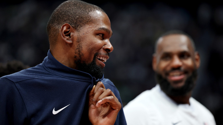 Kevin Durant et Lebron James