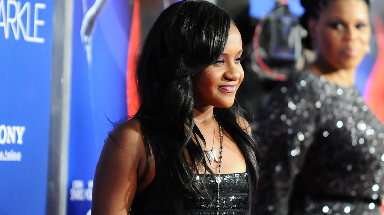 Bobbi Kristina Brown posant