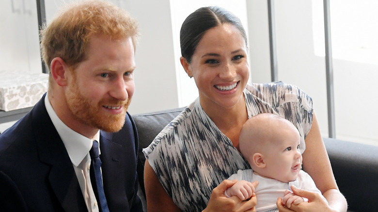 Meghan, le prince Harry et Archie